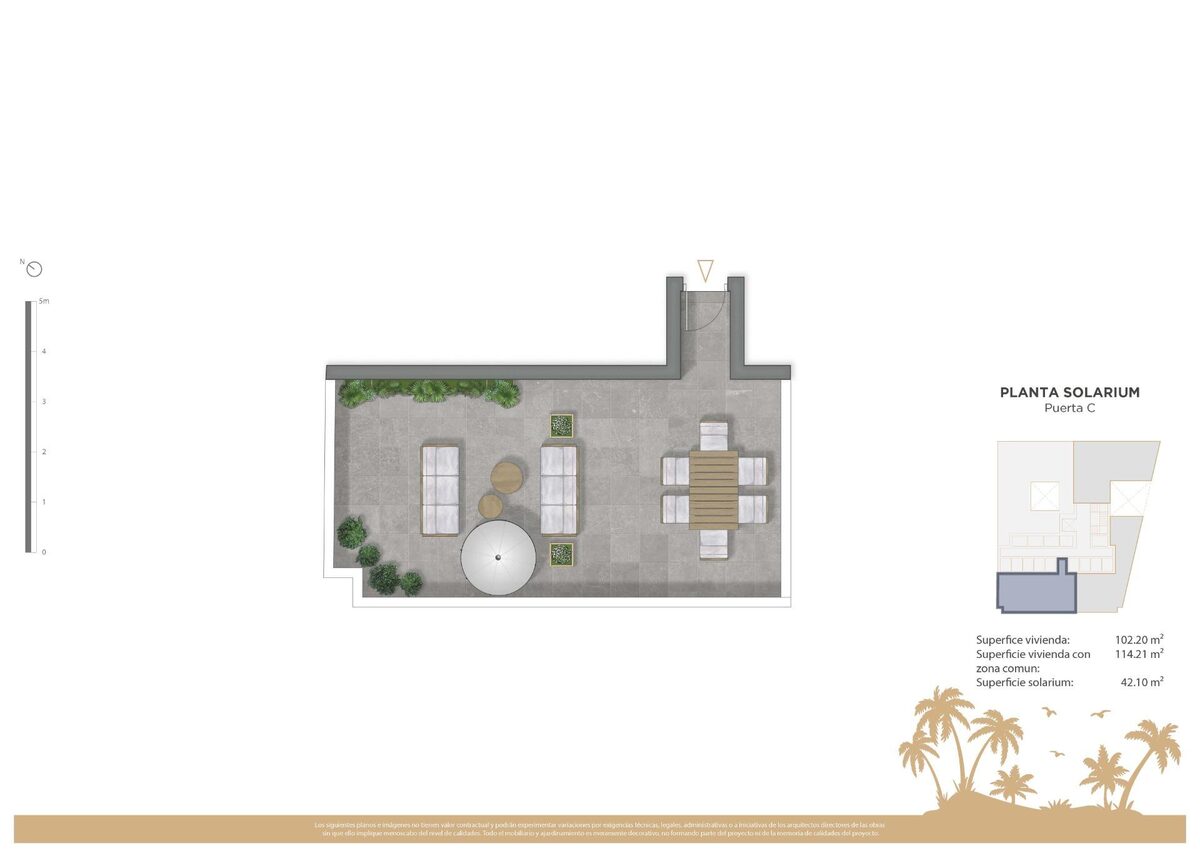 Penthouse with 3 bedrooms, 93m² in Guardamar del Segura, Spain [ID: 0137-N9586]