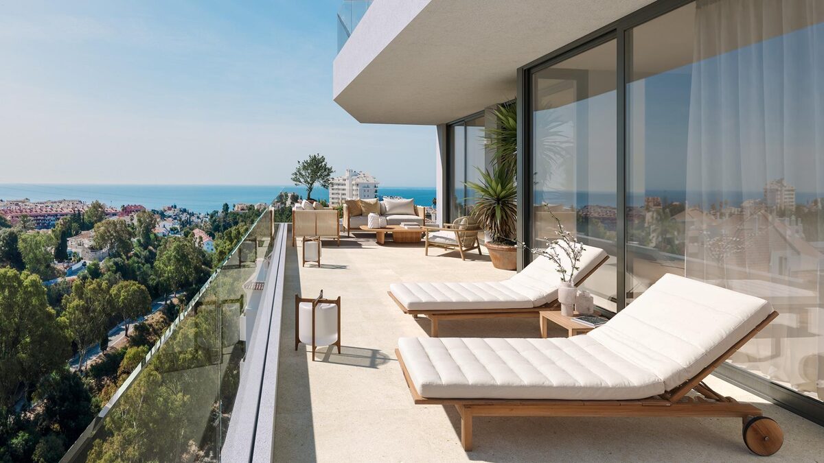 Penthouse z 2 sypialniami, 82m² w Fuengirola, Hiszpania [ID: 0137-SP1187]