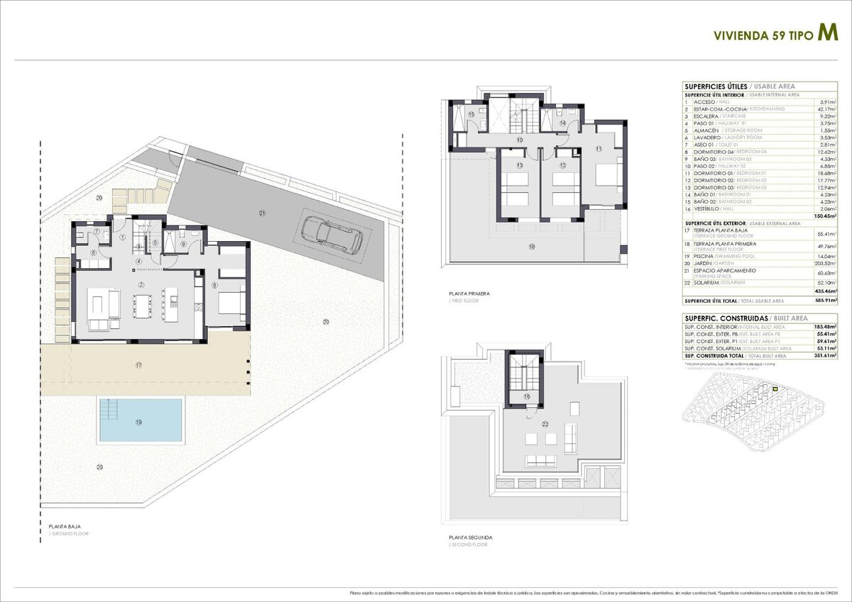 Villa with 4 bedrooms, 183m² in Polop, Spain [ID: 0137-SP1491]