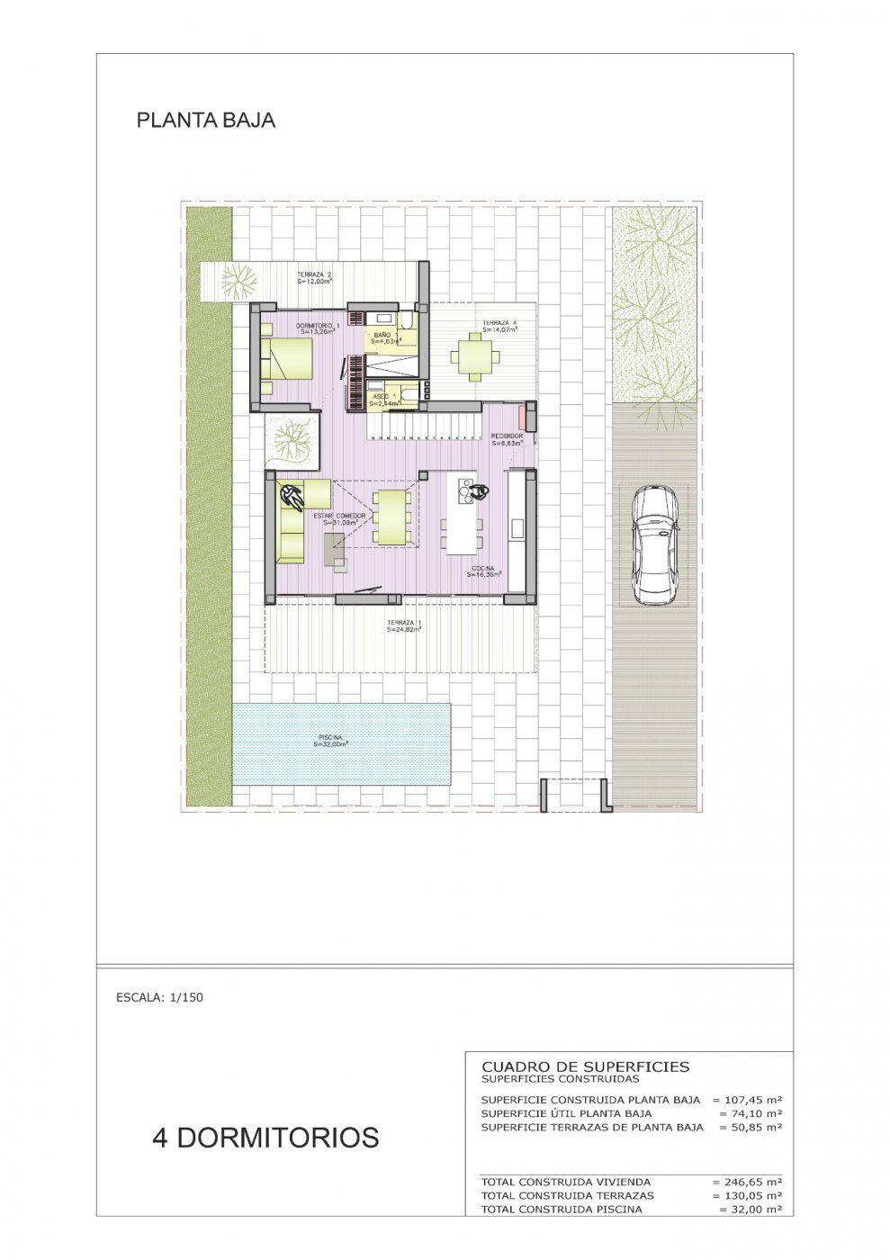 Willa z 4 sypialniami, 225m² w Оріуела Коста, Hiszpania [ID: 0137-N5911]