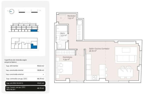 Apartment in Rincon de la Victoria, Spain, 50m² - image 17
