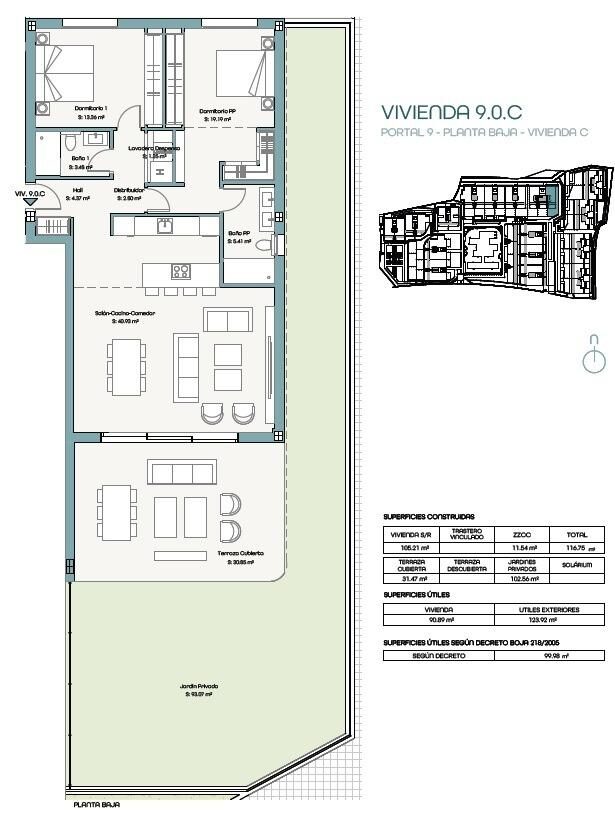 Апартаменты с 2 спальнями, 123м² в Эстепона, Испания [ID: 0137-SP1498]
