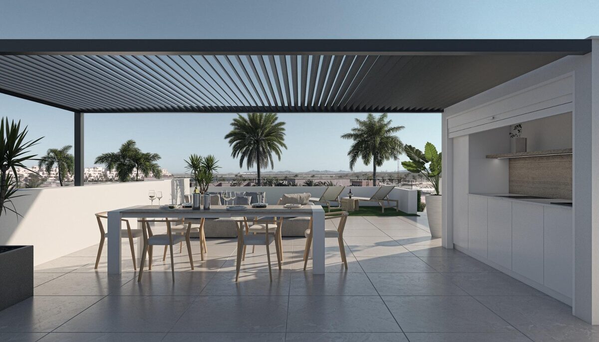 Penthouse z 2 sypialniami, 78m² w Alhama de Murcia, Hiszpania [ID: 0137-N9615]
