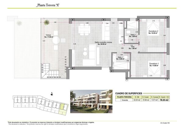Penthouse w Alhama de Murcia, Hiszpania, 78m² - obraz 18