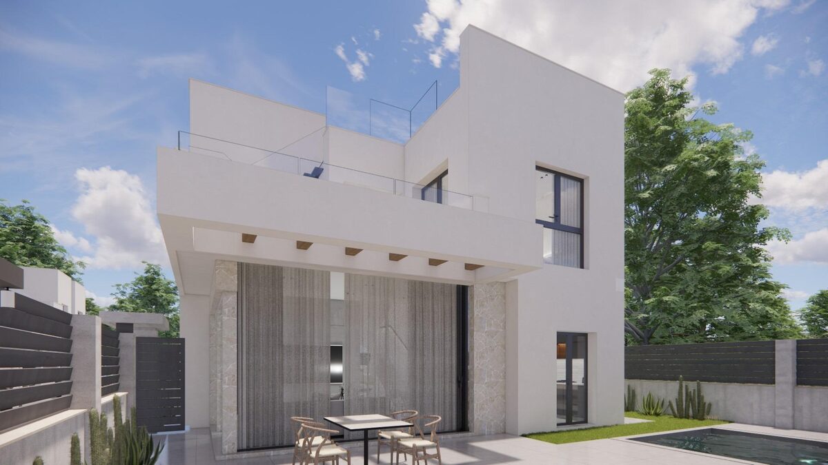 Villa with 4 bedrooms, 130m² in Los Montesinos, Spain [ID: 0137-N9651]