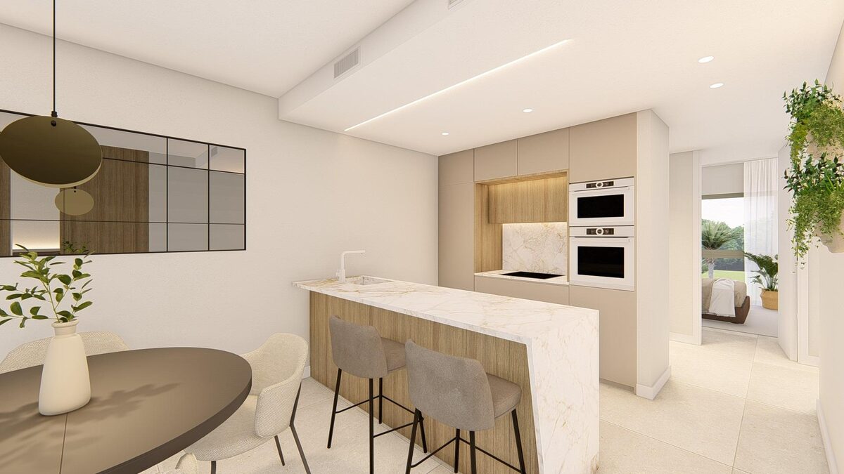Penthouse z 2 sypialniami, 70m² w Los Alcazares, Hiszpania [ID: 0137-N9642]