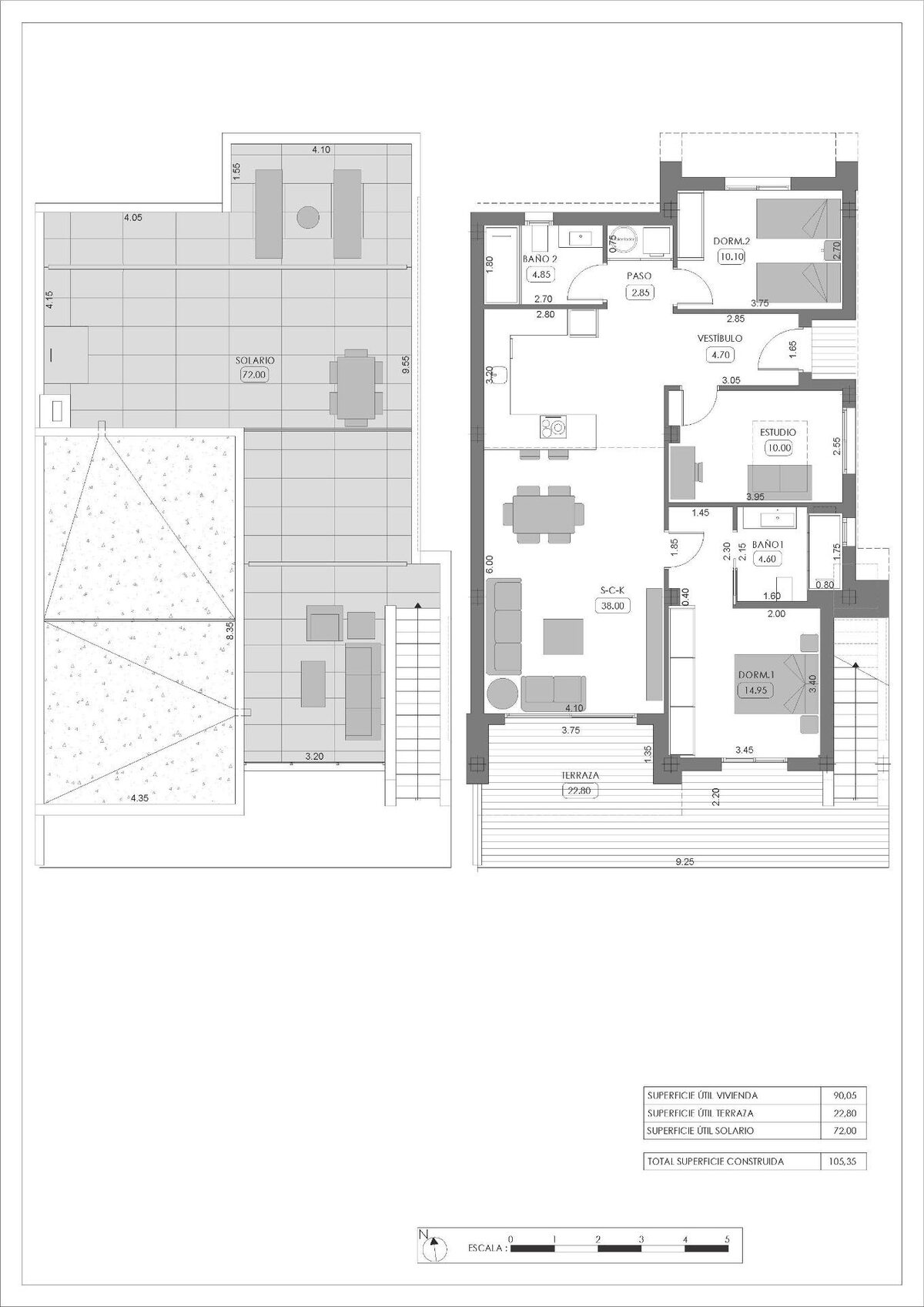 Villa with 3 bedrooms, 105m² in Algorfa, Spain [ID: 0137-N9631]