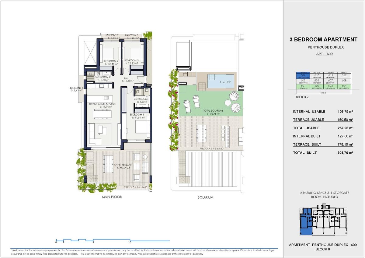 Пентхаус с 3 спальнями, 127м² в Эстепона, Испания [ID: 0137-SP1518]