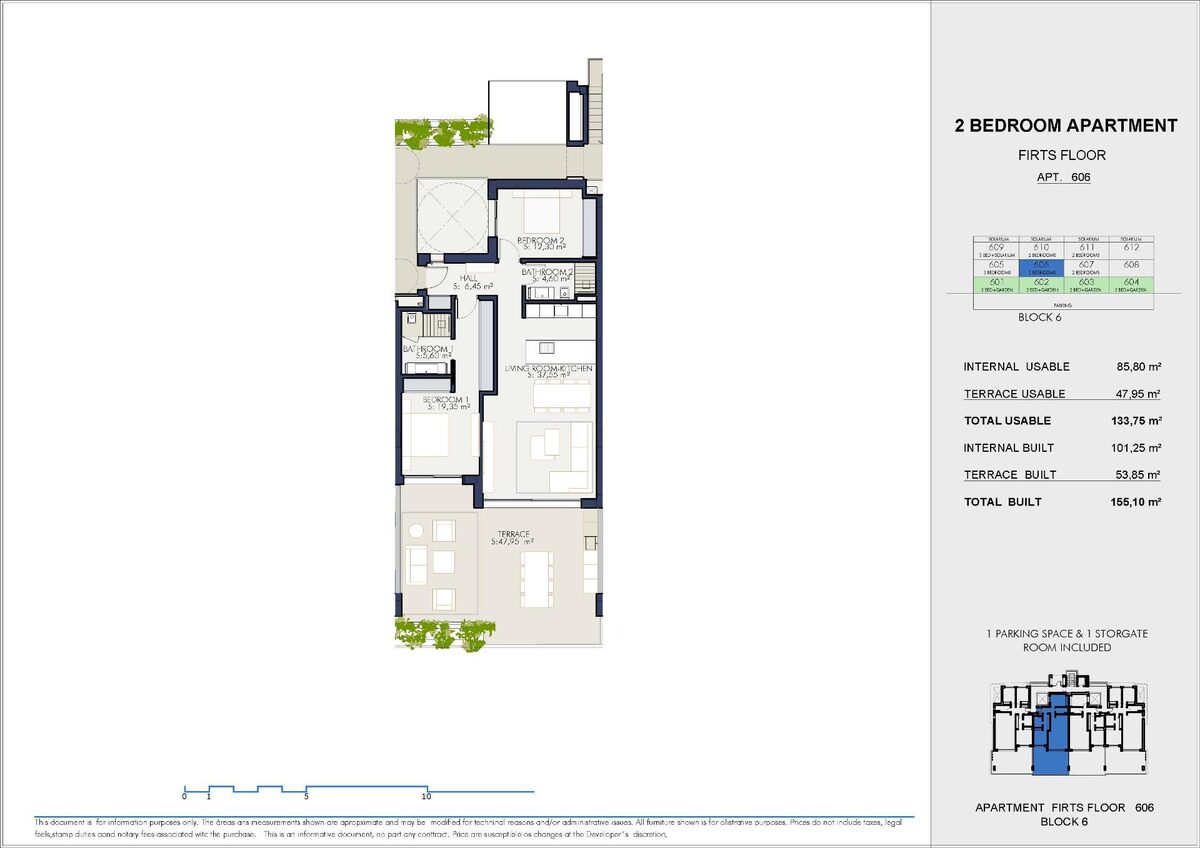 Apartament z 2 sypialniami, 101m² w Estepona, Hiszpania [ID: 0137-SP1516]