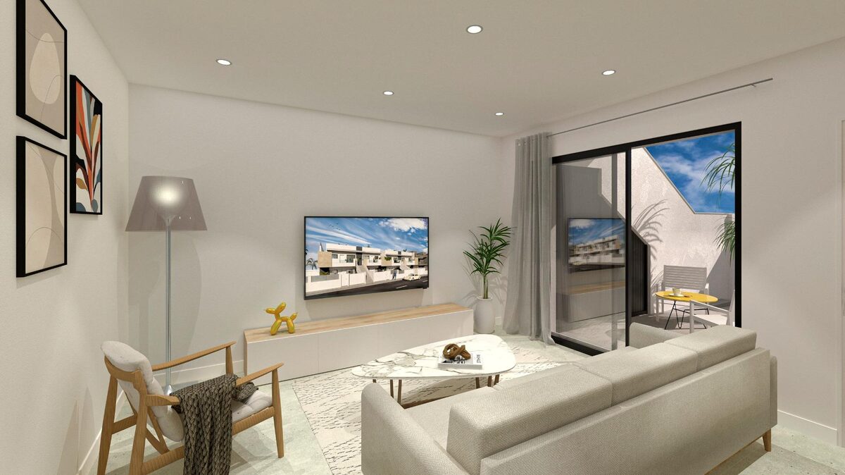 Bungalow z 2 sypialniami, 84m² w San Pedro del Pinatar, Hiszpania [ID: 0137-N9656]