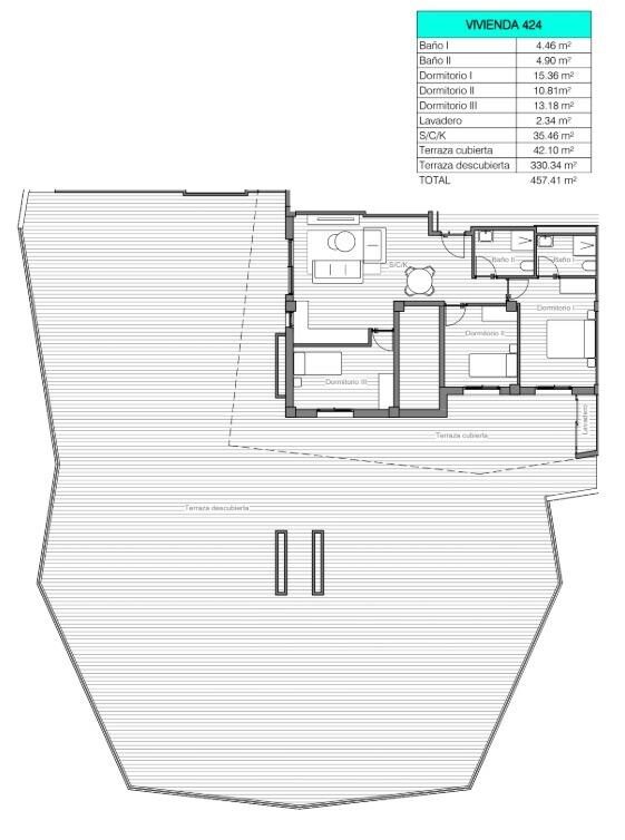 Квартира з 3 спальнями, 86м² в Сан-Мігель-де-Салінас, Іспанія [ID: 0137-N6994]