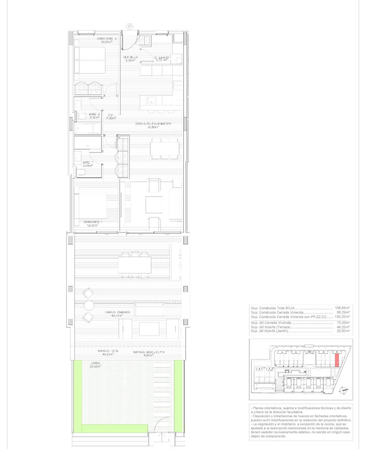 Apartment with 2 bedrooms, 108m² in Manilva, Spain [ID: 0137-SP0960]