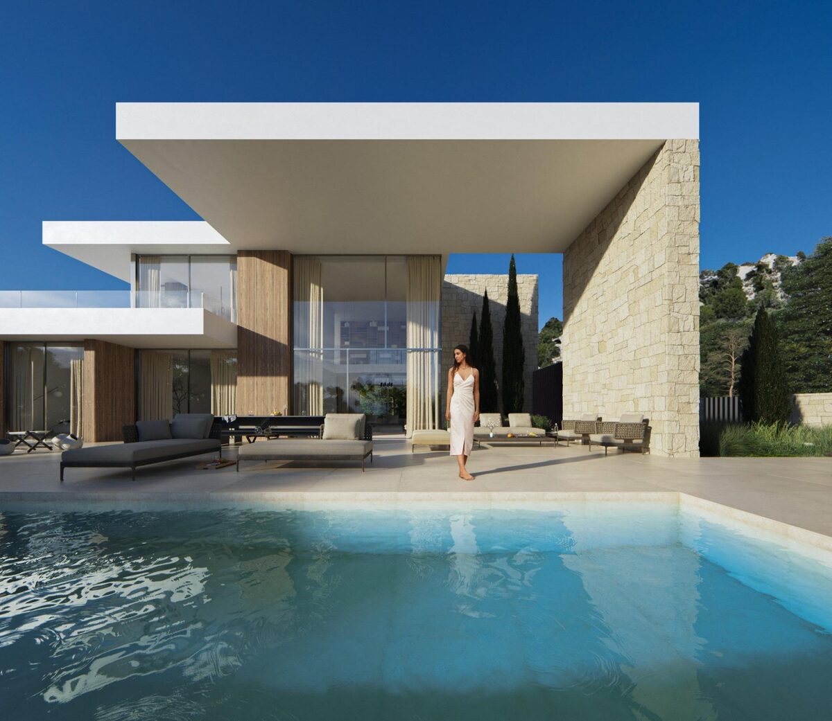 Villa with 4 bedrooms, 510m² in Moraira-Teulada, Spain [ID: 0137-SP1519]