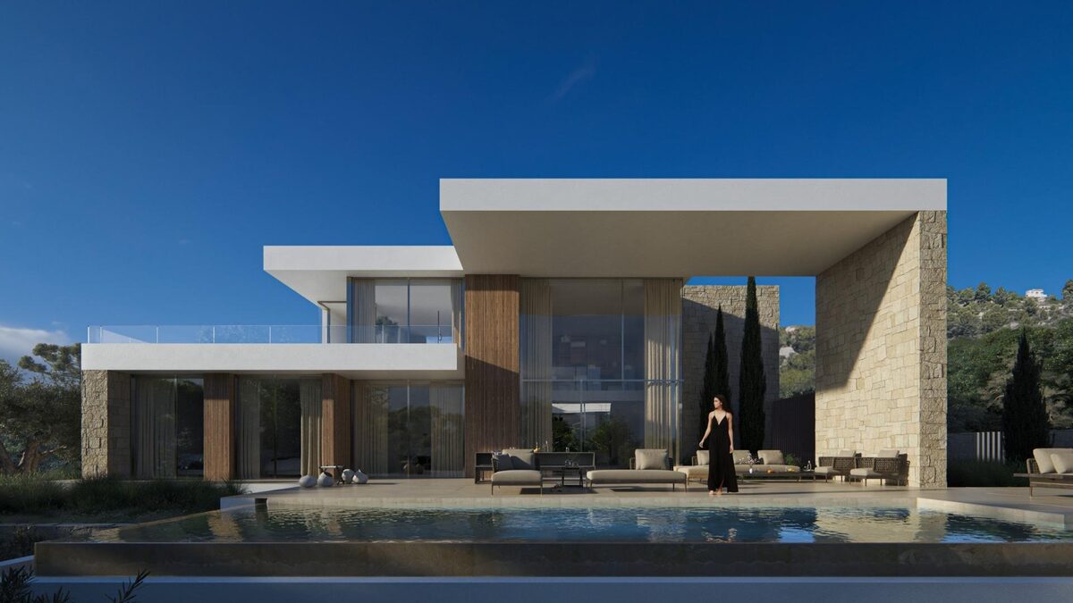 Villa with 4 bedrooms, 510m² in Moraira-Teulada, Spain [ID: 0137-SP1519]