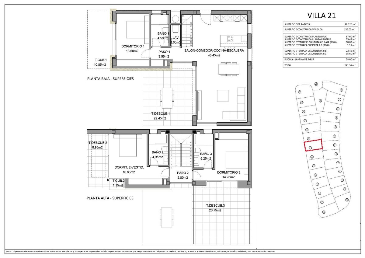 Willa z 3 sypialniami, 155m² w Finestrat, Hiszpania [ID: 0137-N9664]