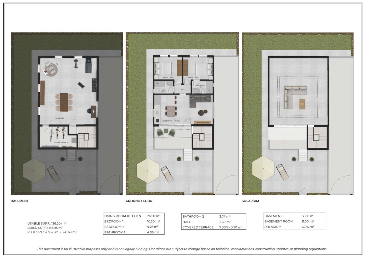 Villa with 2 bedrooms, 156m² in Mazarron, Spain [ID: 0137-N9662]