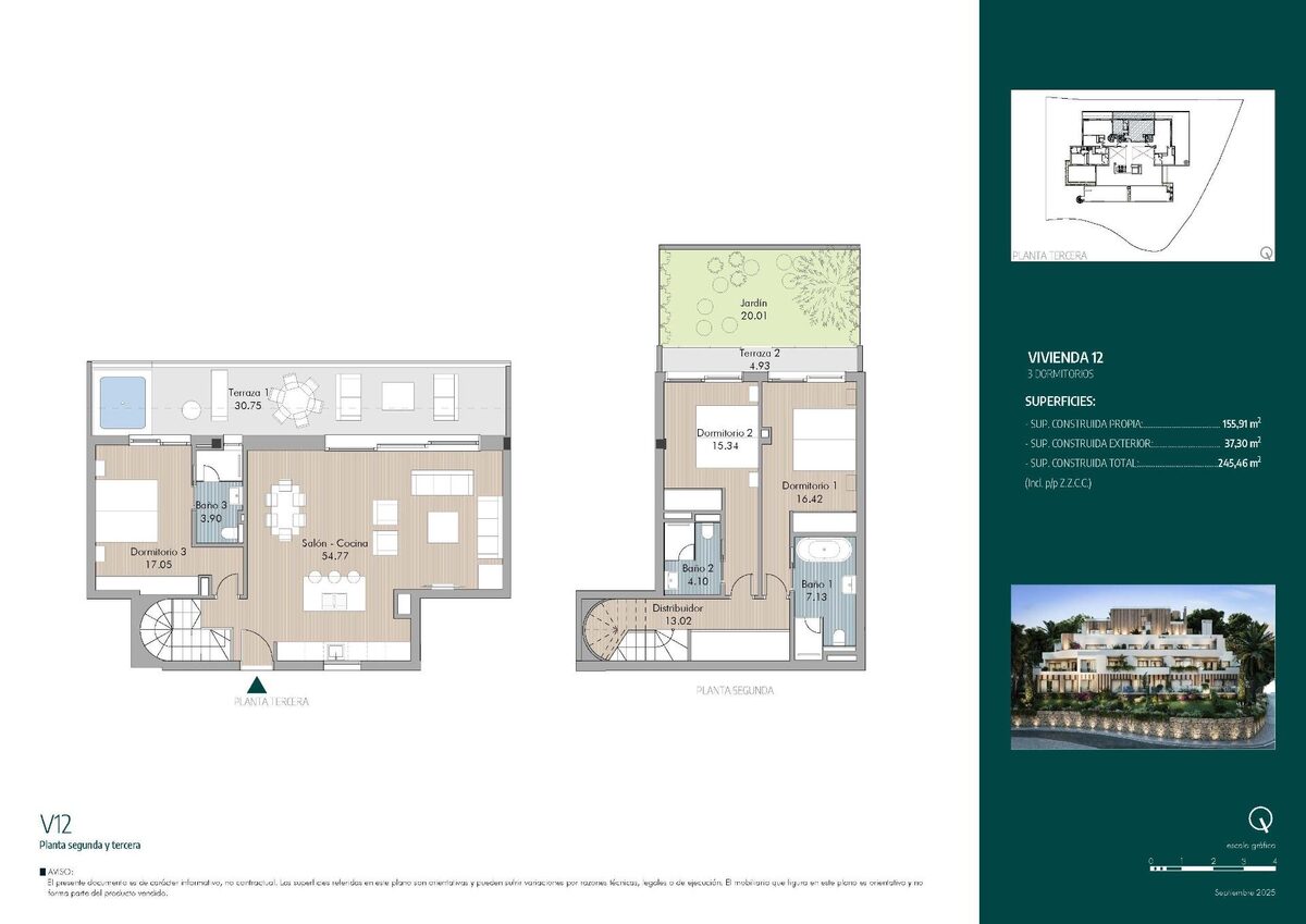 Apartment with 3 bedrooms, 155m² in Марбелья, Spain [ID: 0137-SP1522]