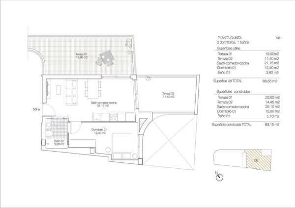 Пентхаус в Торрев'єха, Іспанія, 83м² - зображення 3