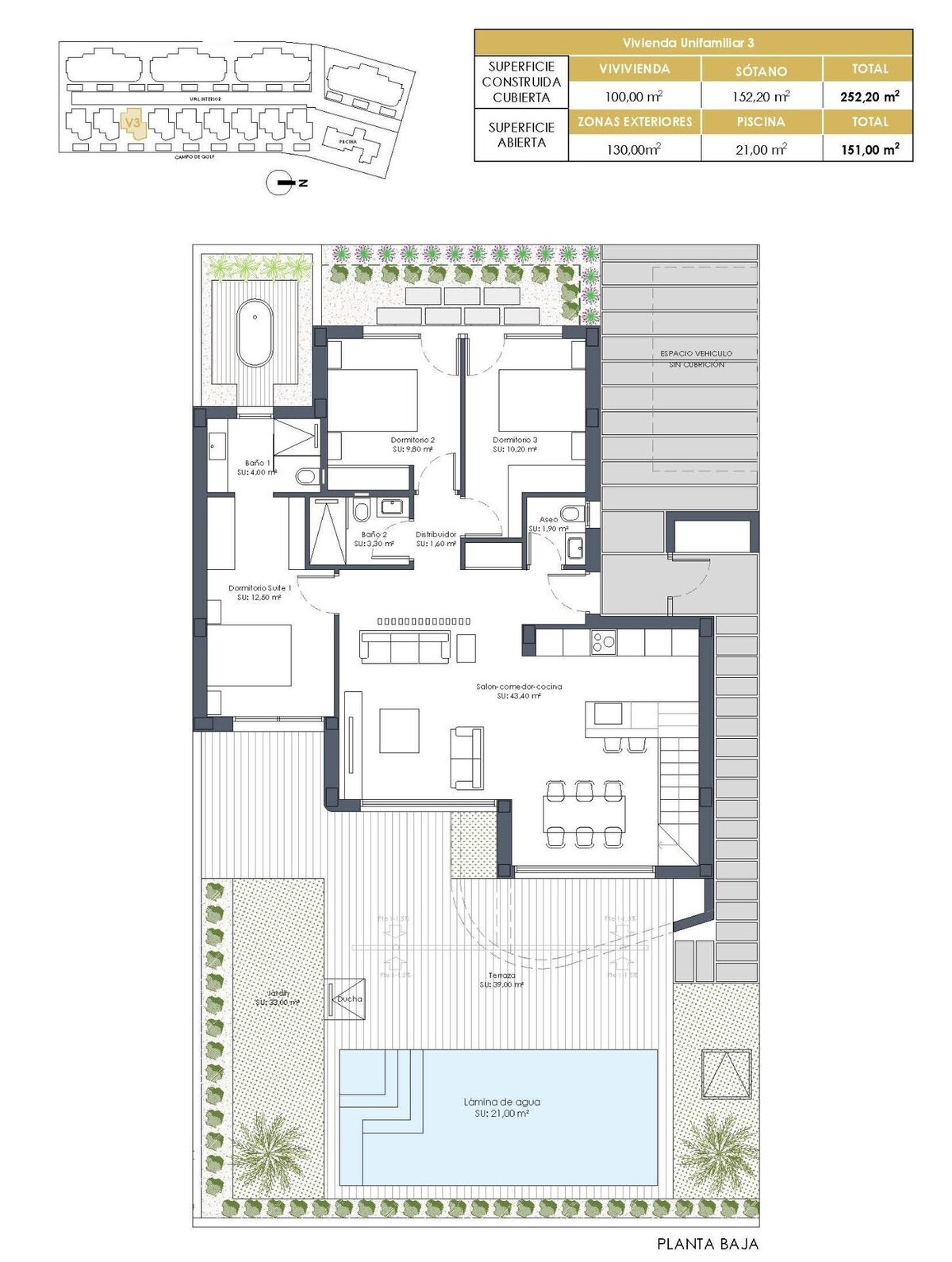 Willa z 3 sypialniami, 252m² w Los Alcazares, Hiszpania [ID: 0137-N9674]