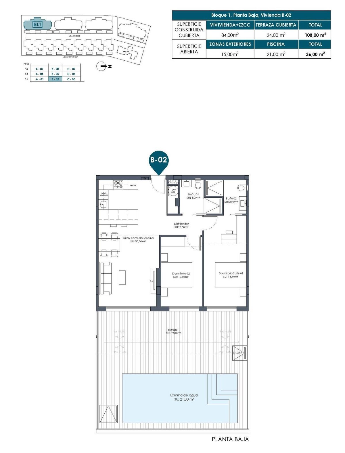 Apartament z 2 sypialniami, 84m² w Los Alcazares, Hiszpania [ID: 0137-N9668]