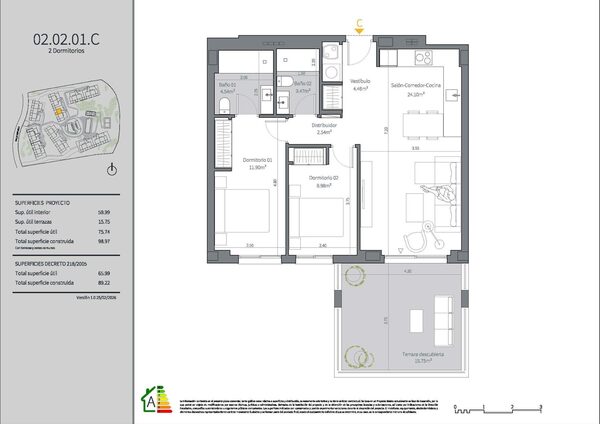 Квартира в Михас, Испания, 89м² - изображение 18