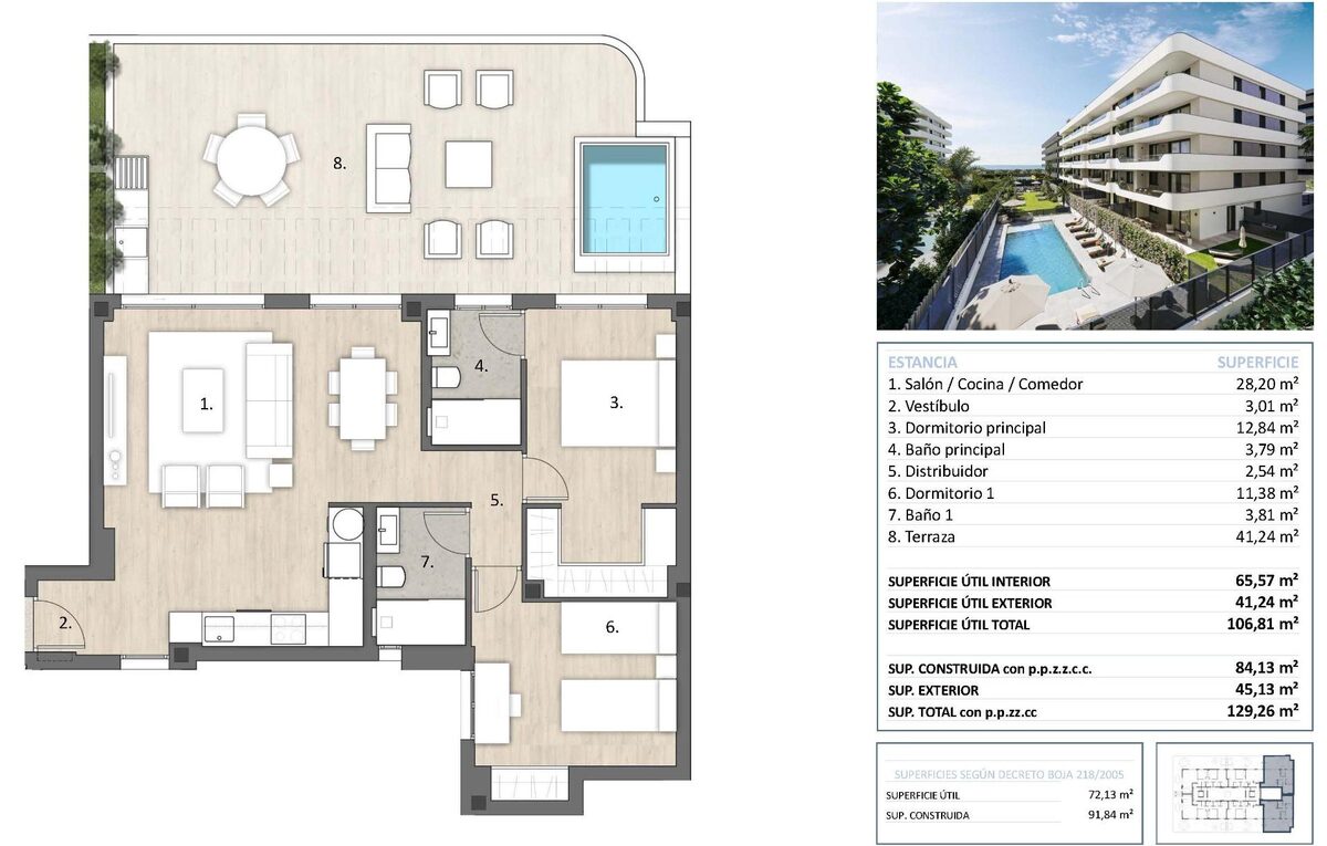 Пентхаус з 2 спальнями, 91м² в Велес-Малага, Іспанія [ID: 0137-SP1534]