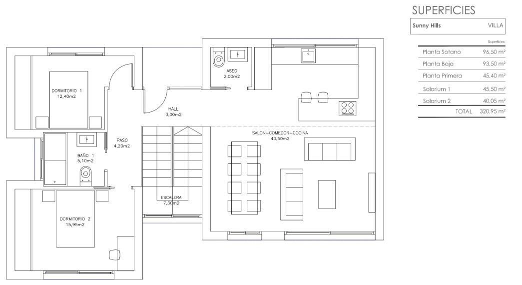 Willa z 3 sypialniami, 224m² w Finestrat, Hiszpania [ID: 0137-N3099V]