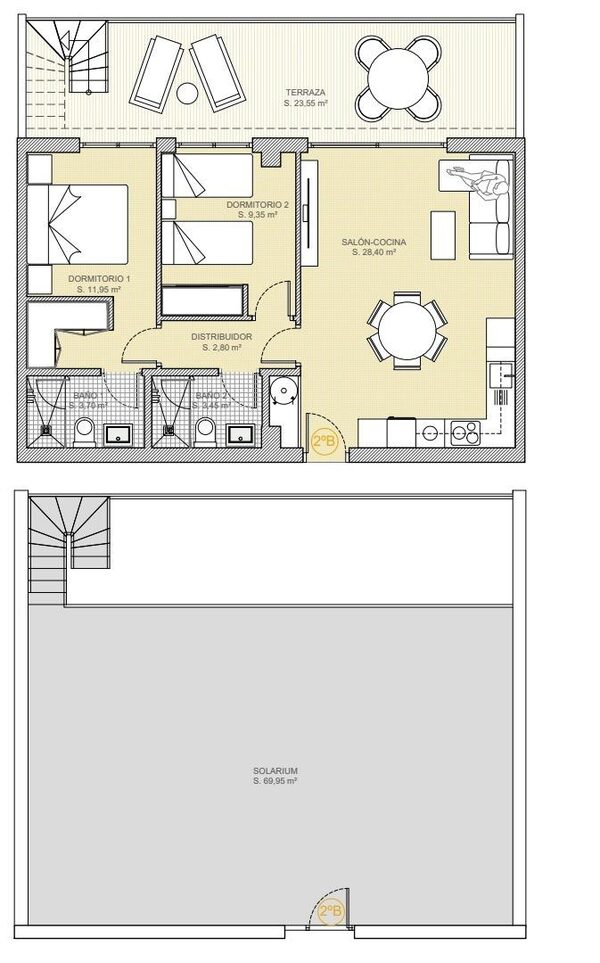 Пентхаус в Финестрат, Испания, 73м² - изображение 20