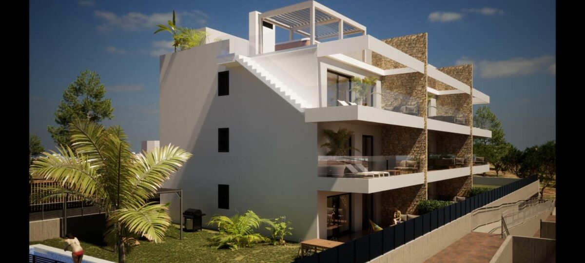 Penthouse z 2 sypialniami, 73m² w Finestrat, Hiszpania [ID: 0137-N7093]