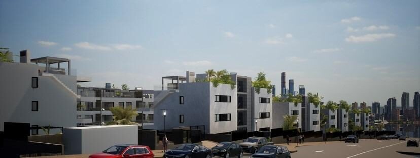 Penthouse z 2 sypialniami, 73m² w Finestrat, Hiszpania [ID: 0137-N7093]