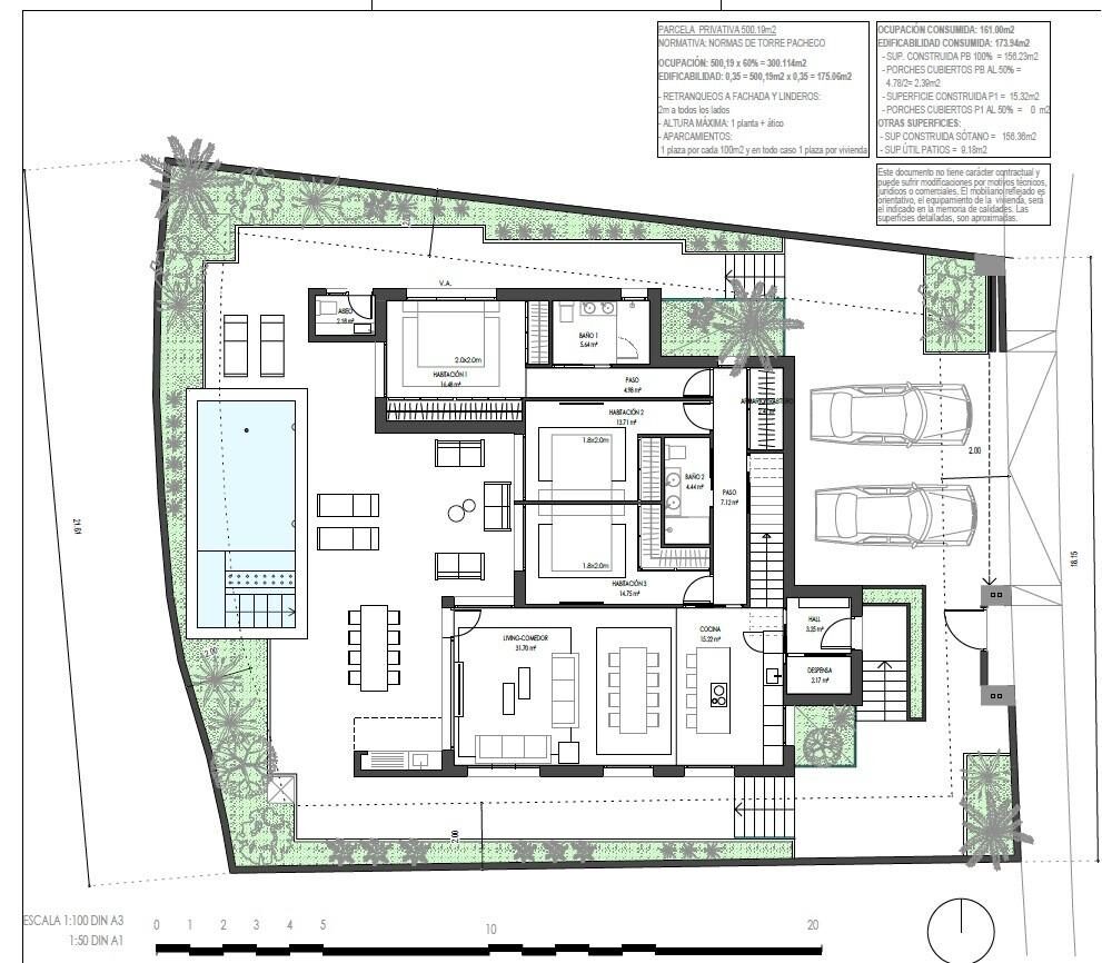 Villa with 3 bedrooms, 321m² in Torre Pacheco, Spain [ID: 0137-N9689]