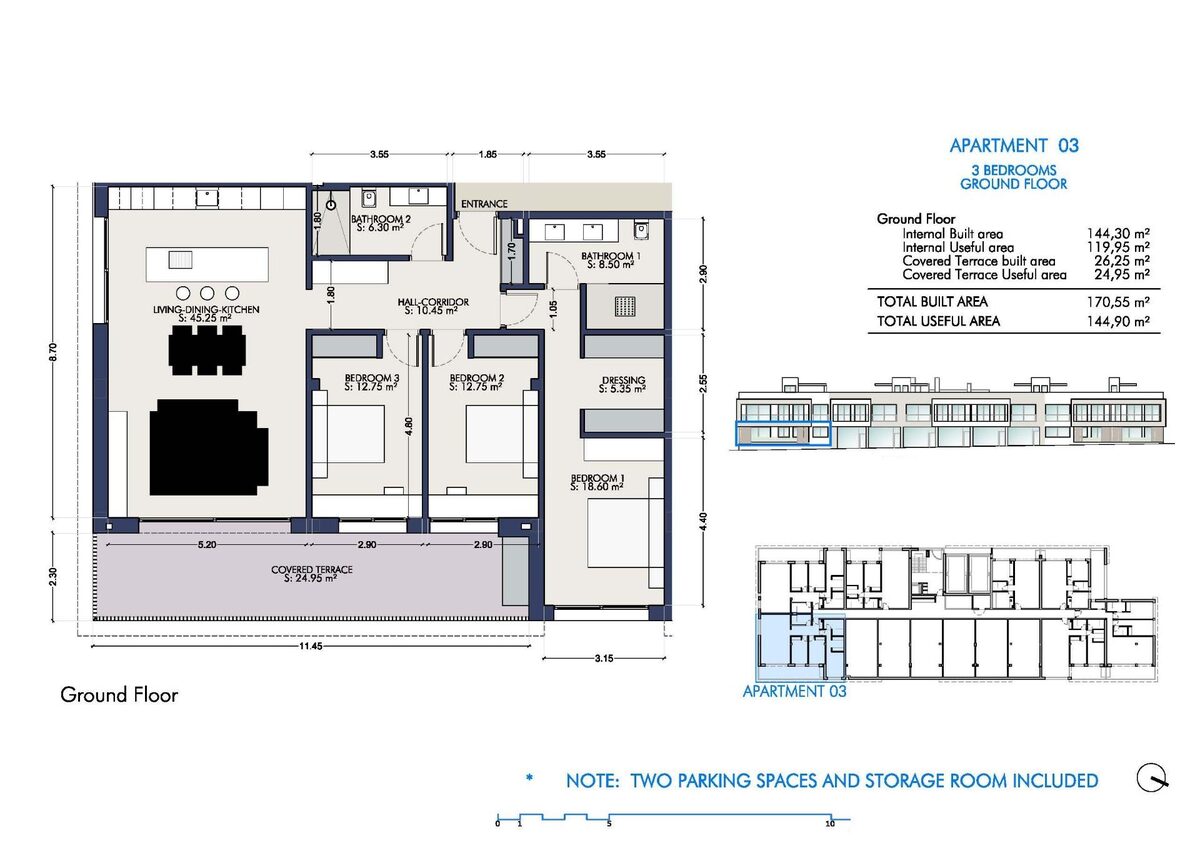 Apartment with 3 bedrooms, 170m² in Марбелья, Spain [ID: 0137-SP1542]