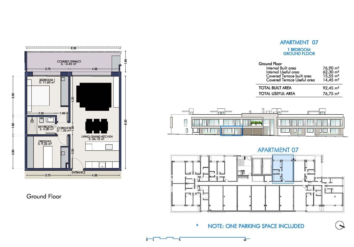 Apartment with 1 bedroom, 92m² in Марбелья, Spain [ID: 0137-SP1540]