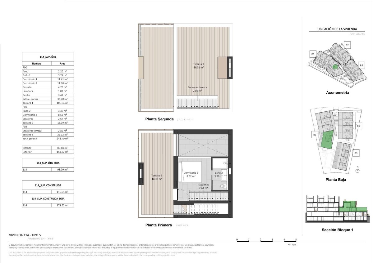 Пентхаус с 3 спальнями, 171м² в Эстепона, Испания [ID: 0137-SP1566]
