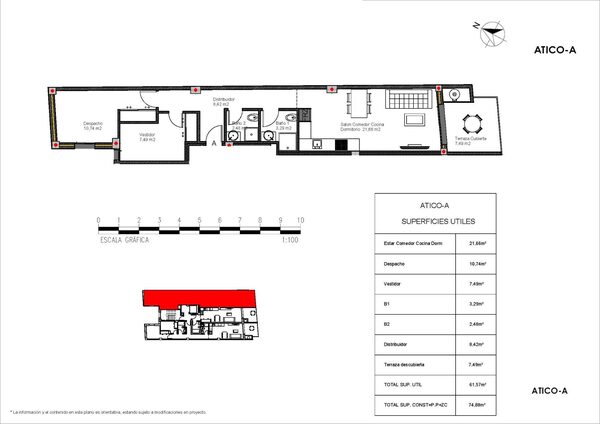 Пентхаус в Торрев'єха, Іспанія, 74м² - зображення 21