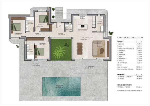 Willa w pinoso, Hiszpania, 160m² - obraz 21