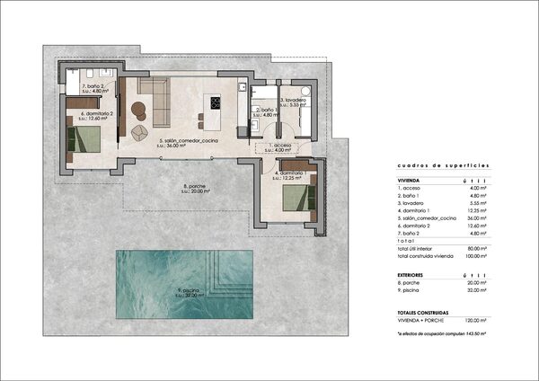 Willa w pinoso, Hiszpania, 100m² - obraz 19
