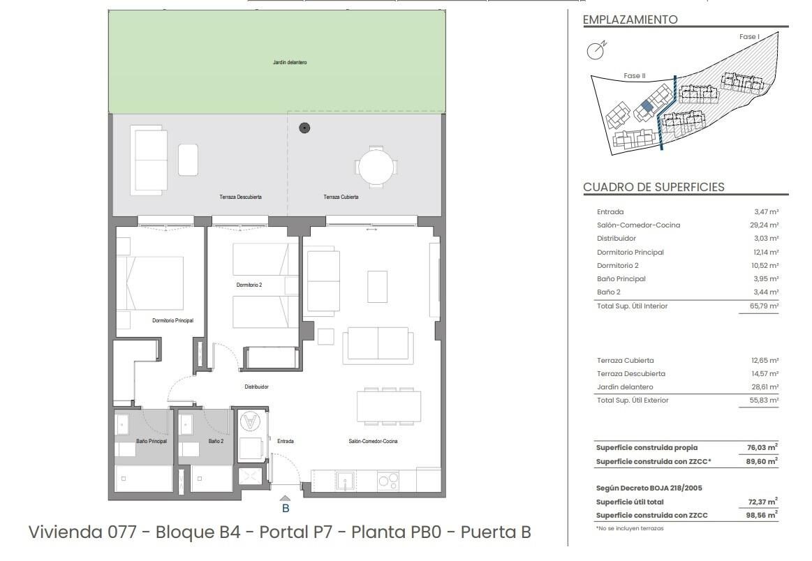 Apartment with 2 bedrooms, 98m² in Mijas, Spain [ID: 0137-SP1214]