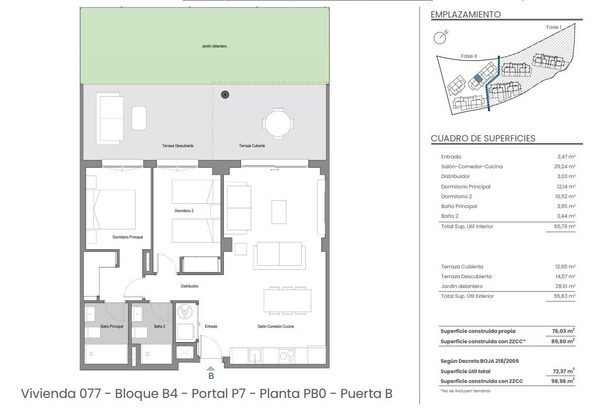 Квартира в Міхас, Іспанія, 98м² - зображення 14