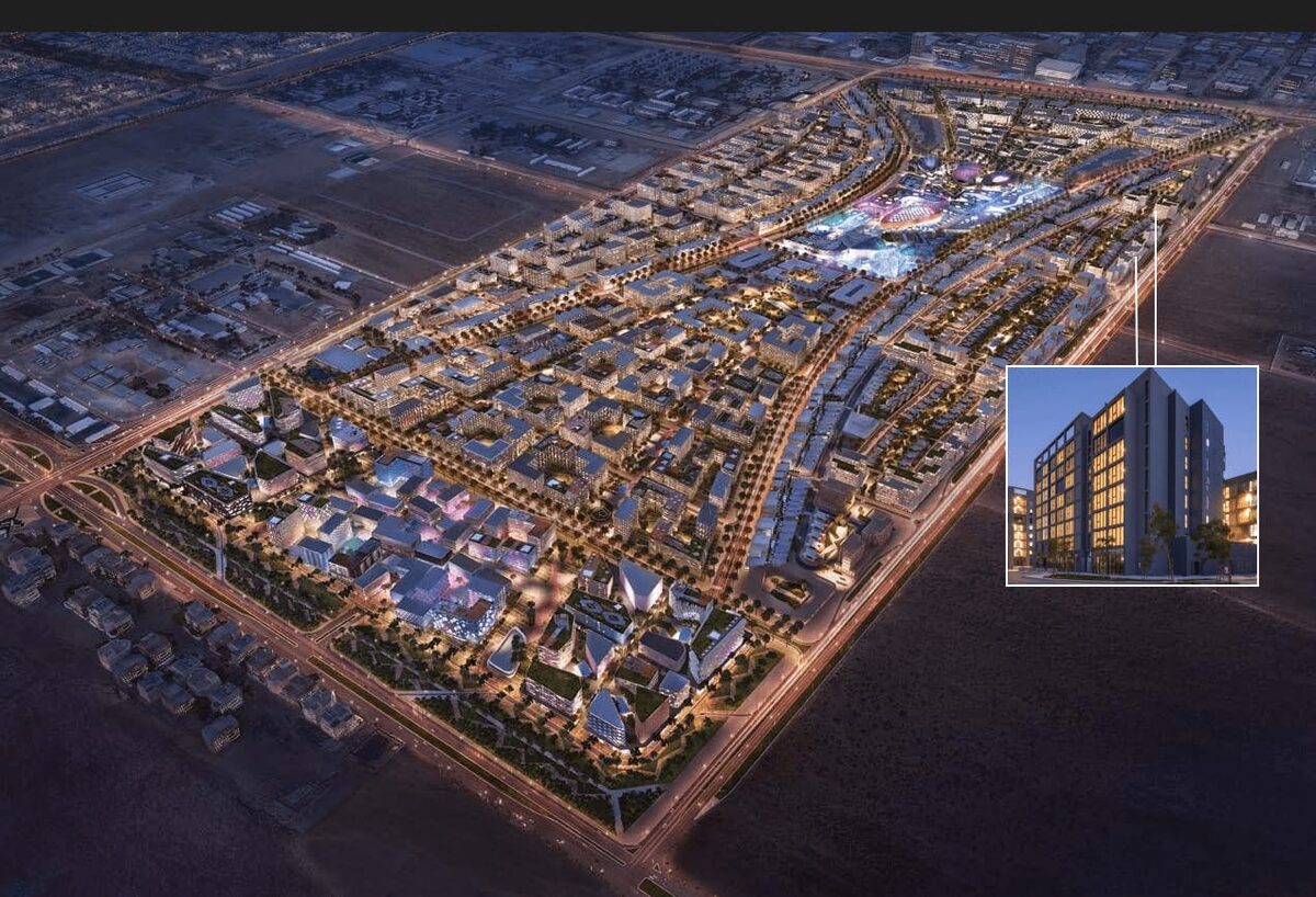 Apartment with 1 bedroom, 77.29m² in Dubai, UAE [ID: 1102-abc439d7]