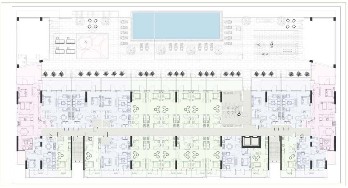 Квартира з 1 спальнею, 64.95м² в Дубай, ОАЕ [ID: 1102-a9fe973c]