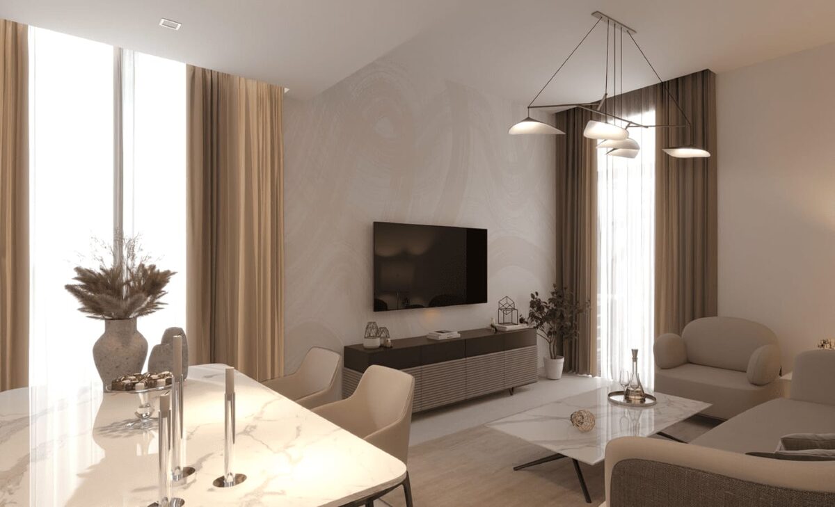 Квартира з 1 спальнею, 64.95м² в Дубай, ОАЕ [ID: 1102-a9fe973c]
