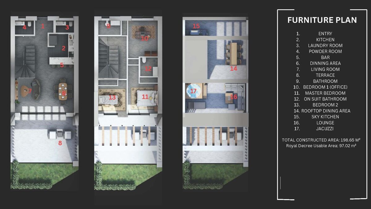 Таунхаус с 3 спальнями, 198м² в Михас, Испания [ID: 0137-N9713]