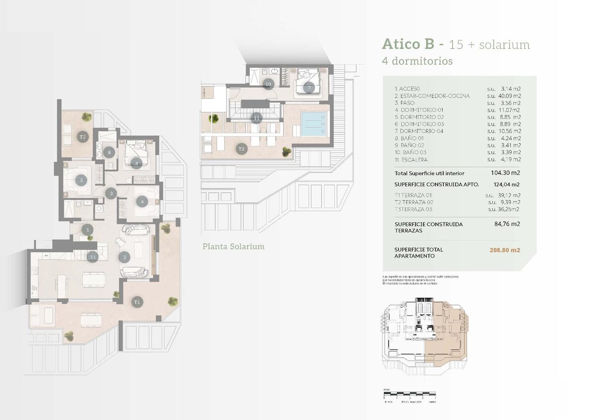 Penthouse with 4 bedrooms, 124m² in Calpe, Spain [ID: 0137-N8924]