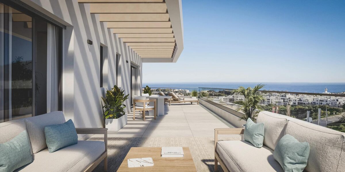 Penthouse z 3 sypialniami, 145m² w Estepona, Hiszpania [ID: 0137-SP1593]