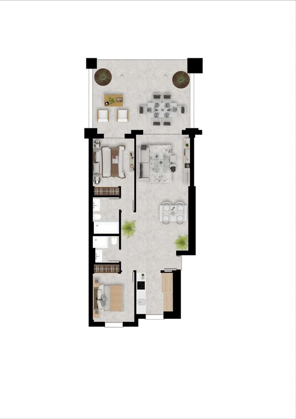 Квартира в Манильва, Испания, 82м² - изображение 27