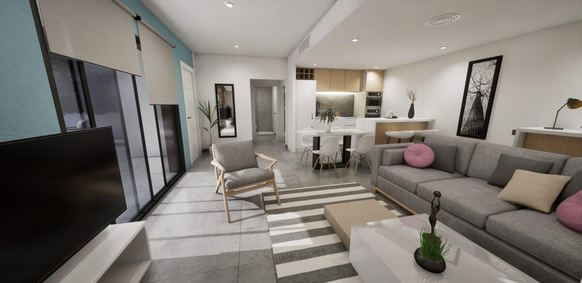 Quad House з 3 спальнями, 84м² в Торре-Пачеко, Іспанія [ID: 0137-N9752]