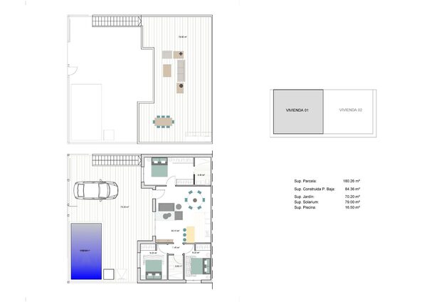 Quad House в Торре-Пачеко, Іспанія, 84м² - зображення 24