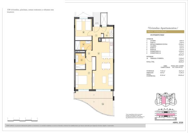Квартира в Финестрат, Испания, 88м² - изображение 17
