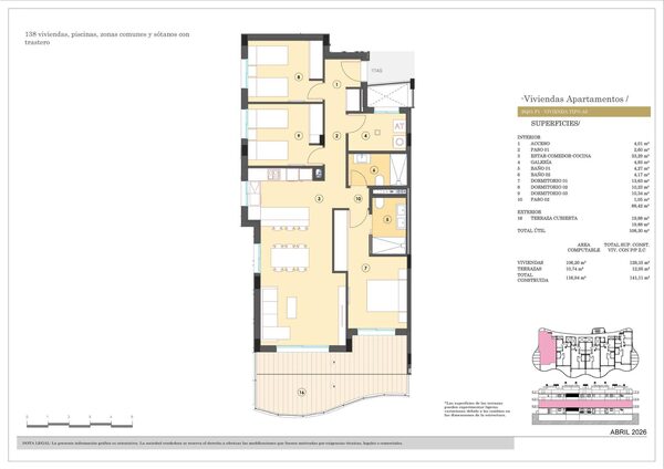 Квартира в Финестрат, Испания, 116м² - изображение 17
